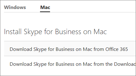 skype for business mac unable to connect